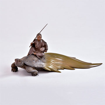 蔵の中にあった銅器の浦島太郎像 蔵の中にあった銅器の浦島太郎像 - メルカリ